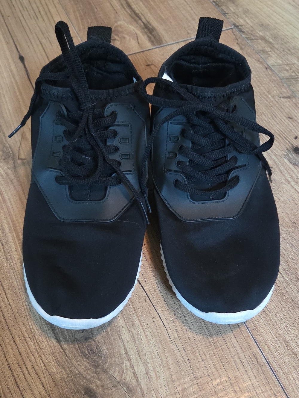 Rue21 | Black Lightweight Lace-Up Sneakers